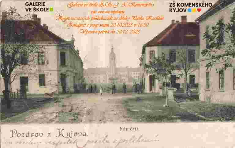 Plakát_výstava pohlednic_Kudláč